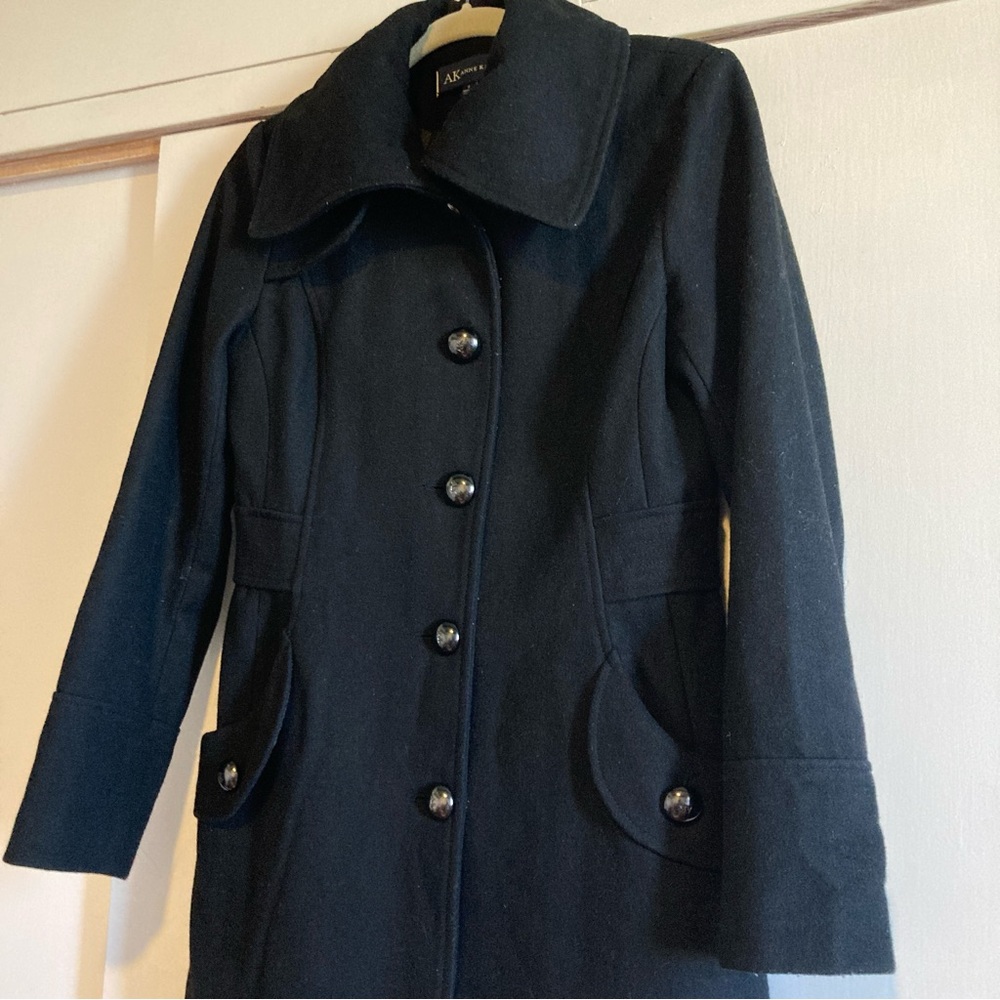 Black Anne Klein coat